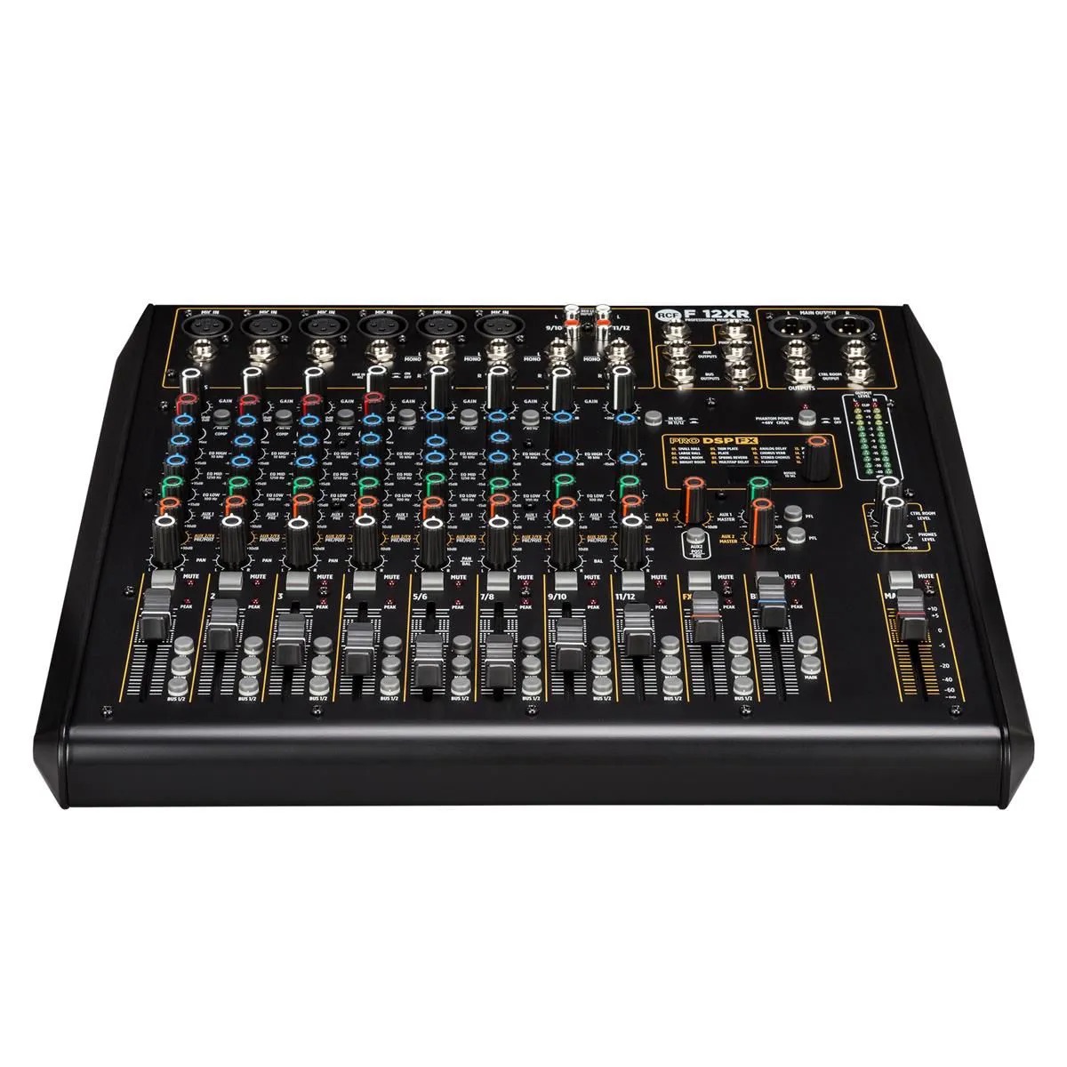 RCF Analog 12 kanalers mixe med multi-FX och inspelning