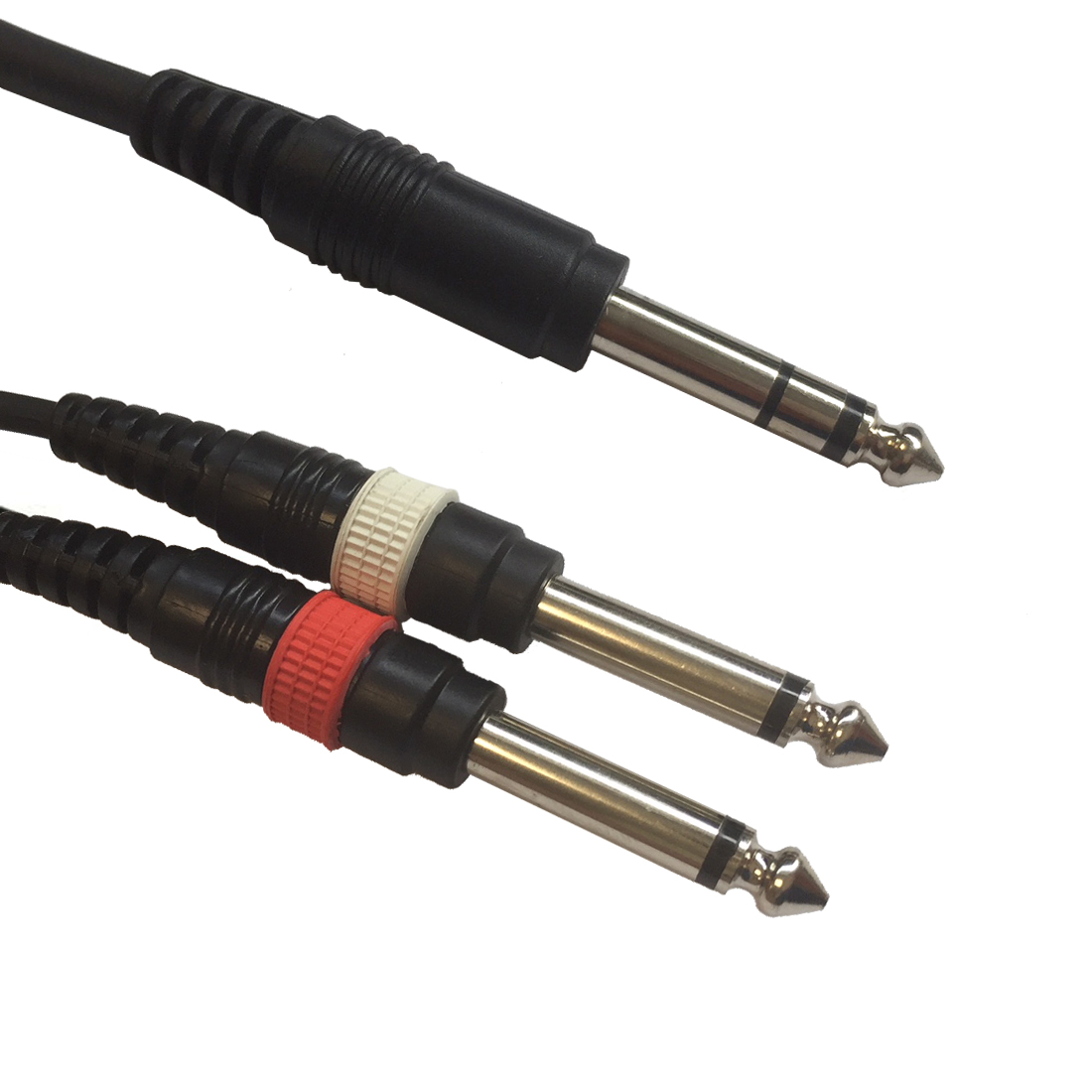 AC-J6S-2J6M 3 Jack 6,3mm stereo 2x Jack