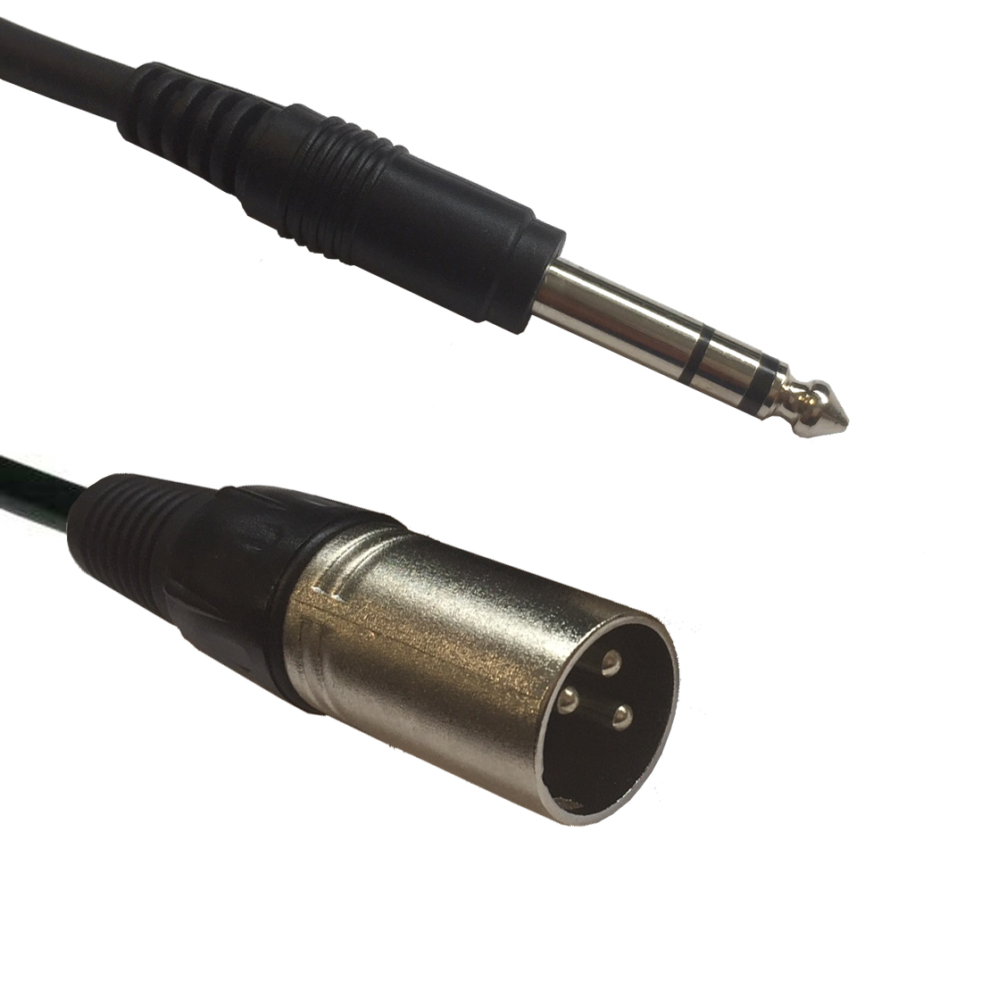 AC-XM-J6S 3 XLR male to 6,3 Jack Stereo