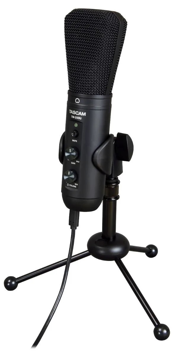 Tascam TM-250U USB Broadcasting mikrofon med hörlursuttag